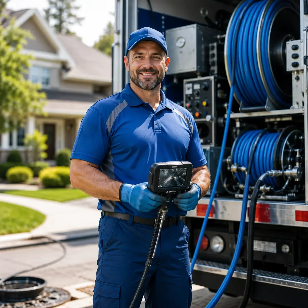Local outdoor drain cleaning specialists in Vida, OR